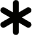 asterisk icon